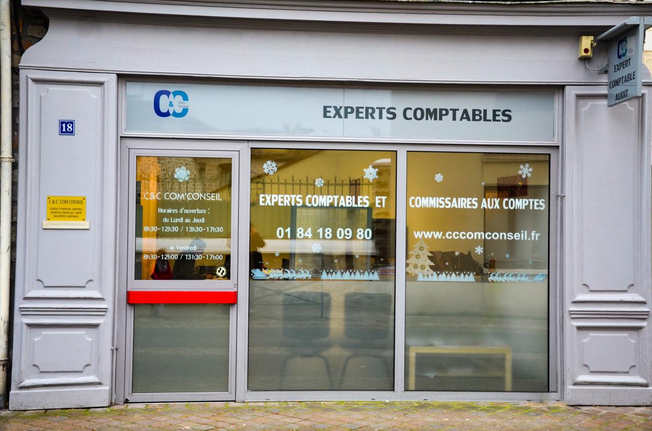 Enseigne C&C Com Conseil Milly La Foret