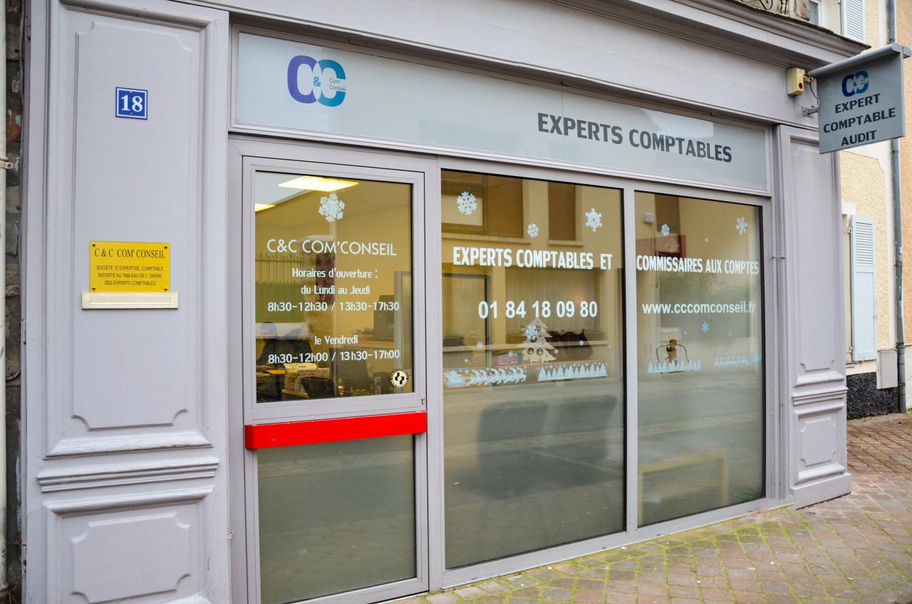 Enseigne C&C Com Conseil Milly La Foret